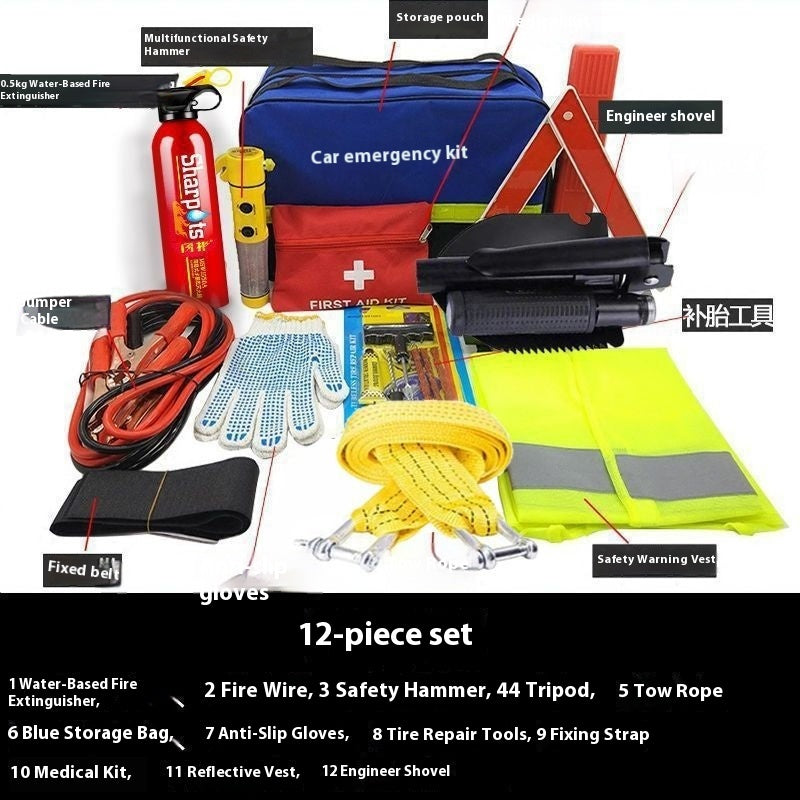 READYKIT - All-In-One Emergency Car Safety Kit
