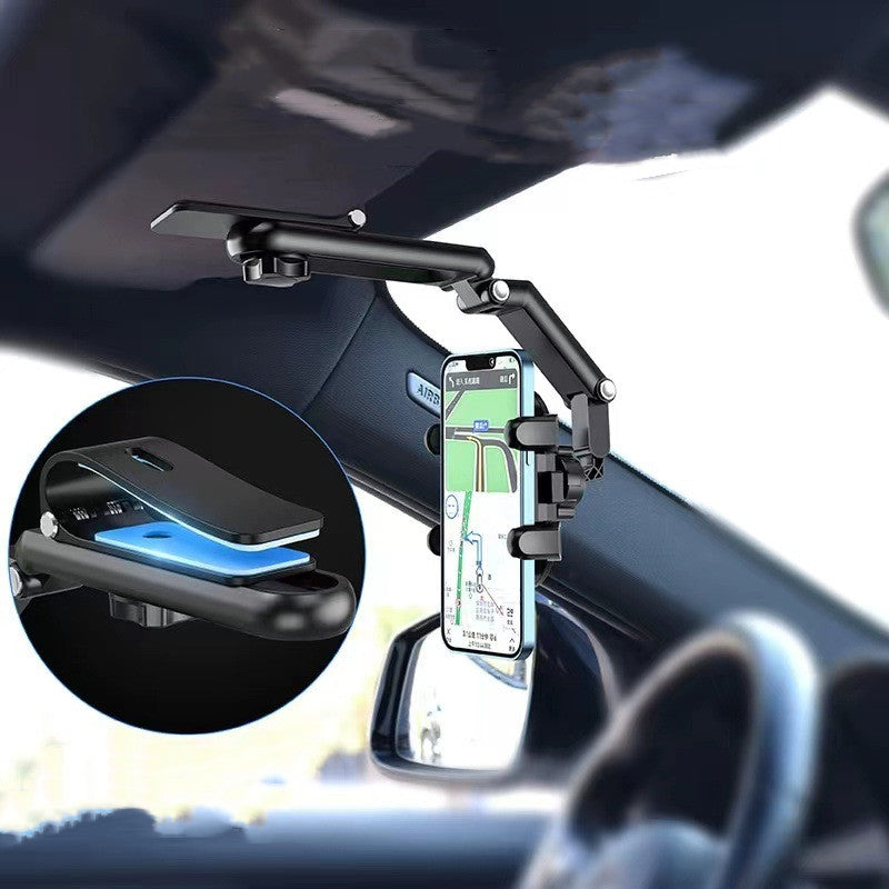 SHADELOCK™ – Clamp-Mounted Rear Seat Sun Visor