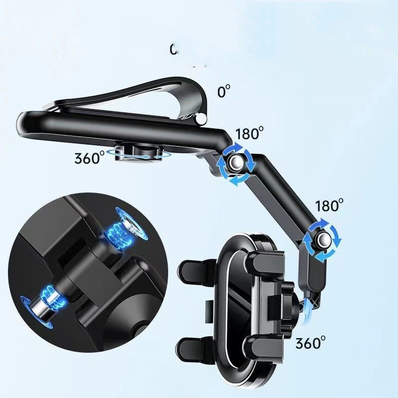 SHADELOCK™ – Clamp-Mounted Rear Seat Sun Visor